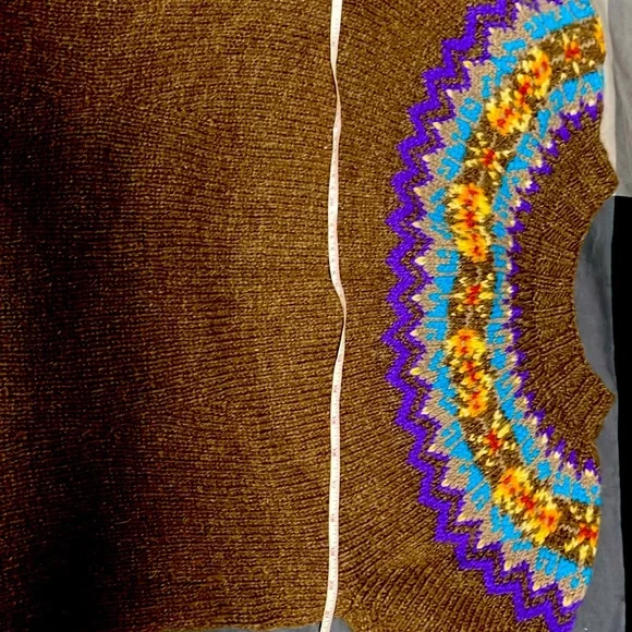 EUC Fair Isle Wool Sweater - Picture 9 of 9